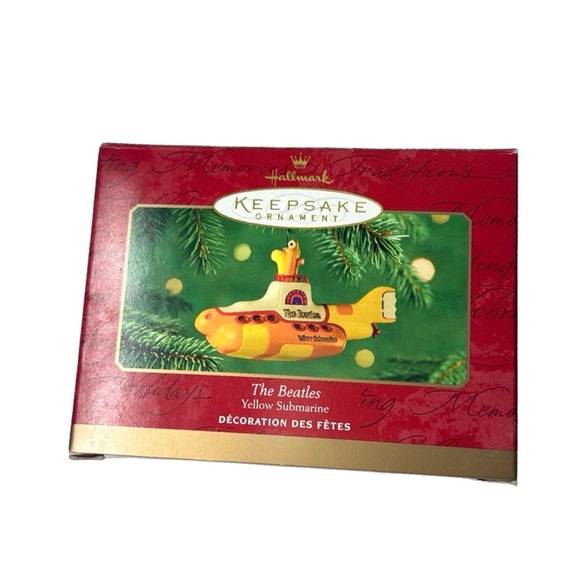 Hallmark Keepsake 2000 'The Beatles Yellow Submarine' Ornament - Picture 1 of 5